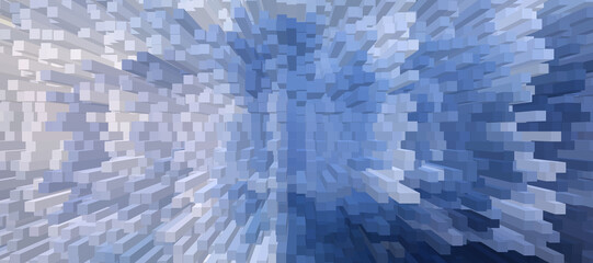 abstract blue background with squares