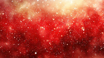 Abstract background featuring a vibrant red and white gradient with sparkling effects resembling stars