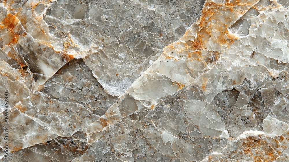 Poster close-up view of textured, multi-colored stone surface with natural patterns.