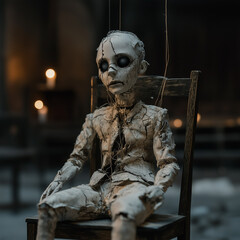 Naklejka premium marionette