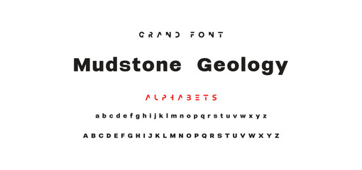 Minimal modern logo alphabet fonts. Typography minimalist urban sana serif digital fashion future creative logos fonts. vector illustration