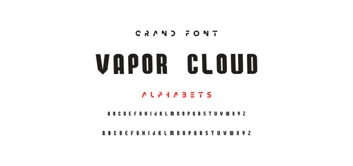 Minimal modern logo alphabet fonts. Typography minimalist urban sana serif digital fashion future creative logos fonts. vector illustration