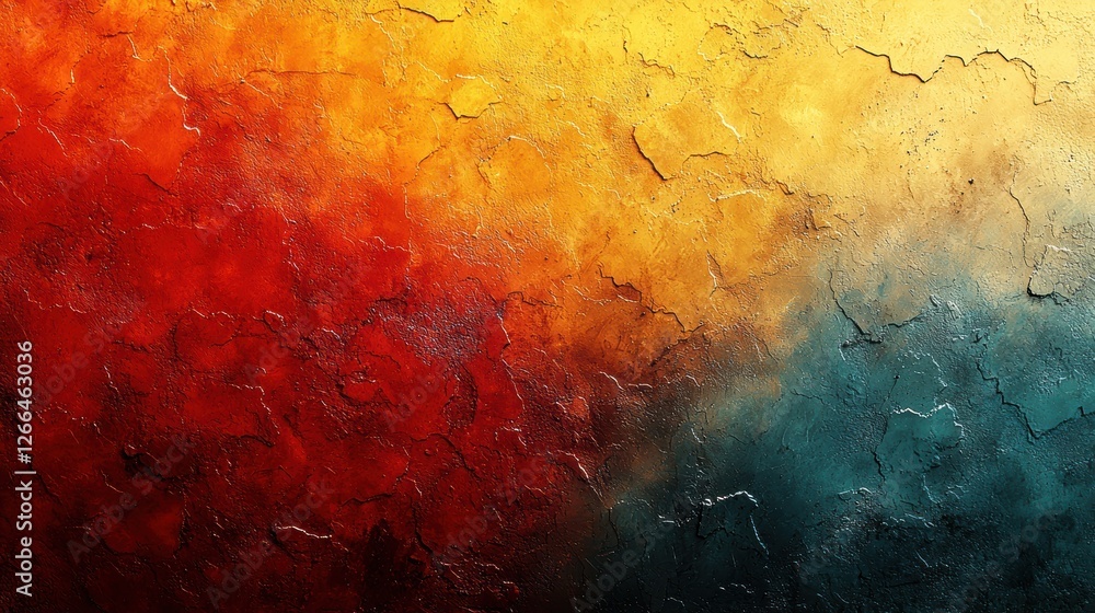 Poster abstract textured background with vibrant colors blending smoothly.