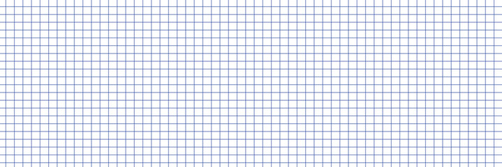 Horizontal grid square graph line page, mockup empty squared grid graph, paper grid square graph line texture of note book blank for notes - stock vector .