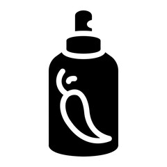 pepper spray Solid icon