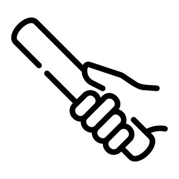 baton Line Icon