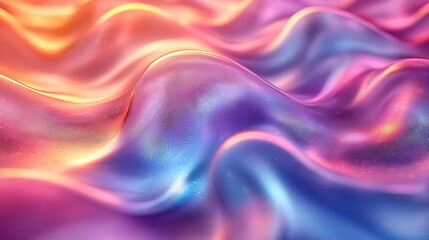 Obraz premium Abstract colorful waves flowing, digital art, vibrant background, website design