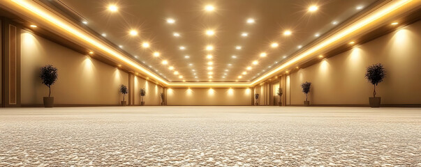 Obraz premium Elegant ballroom, event space