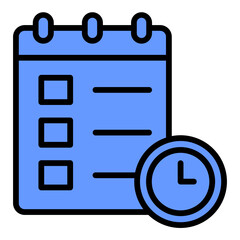 Fototapeta premium Planner Icon