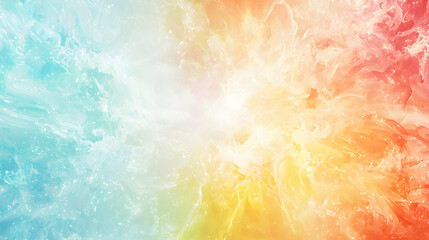 Fototapeta premium Abstract Colorful Cloud Formation Background with Sparkling Light and Soft Texture