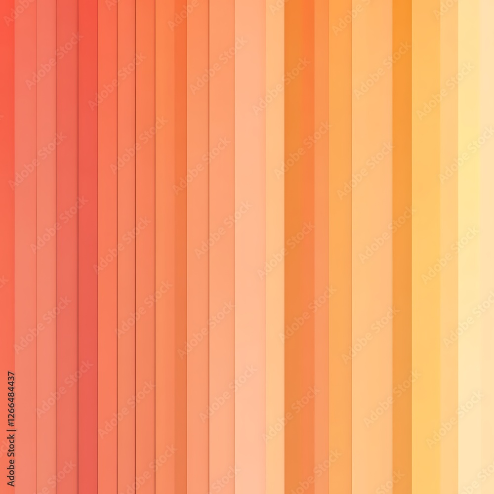 Poster this vibrant abstract image features a gradient of warm colors transitioning from deep red to soft p
