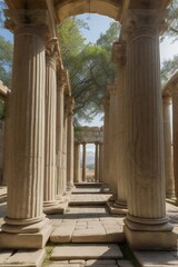 Fototapeta premium Ancient Rome background 