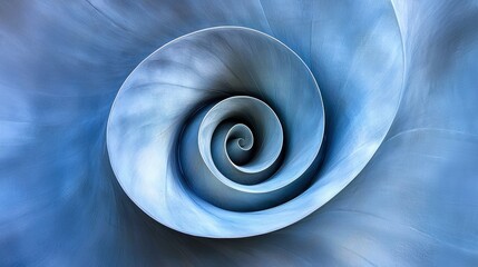 Abstract blue spiral design background for digital art or web use
