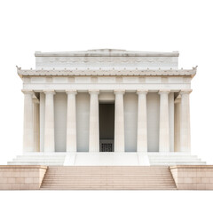 lincoln memorial in washington dc transparent background