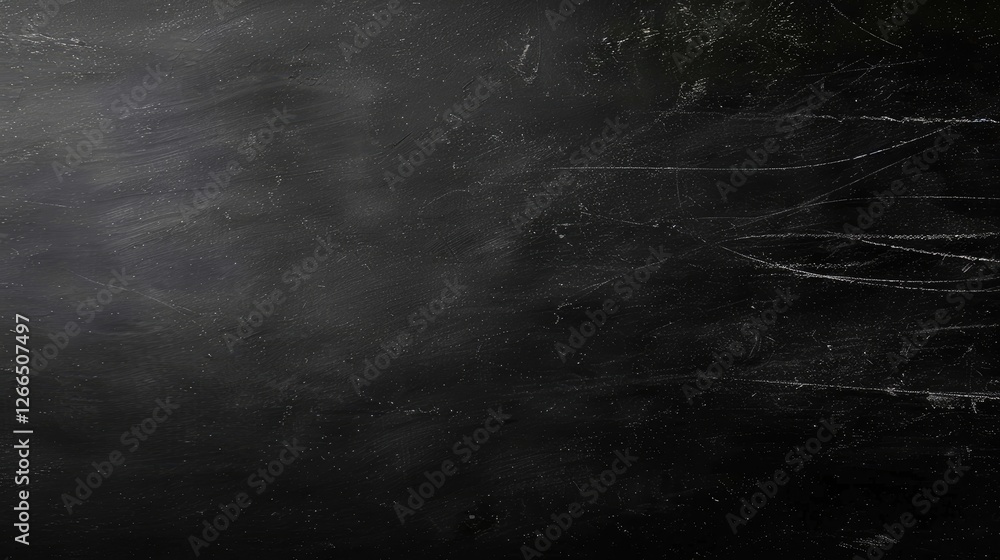 Poster a dark, textured background featuring subtle scratches and a misty appearance, creating a moody and 