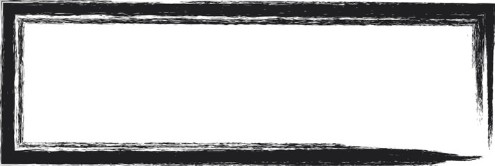 Rectangle Brushstroke Svg Geoemtric Shape