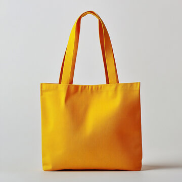 yellow shopping bag