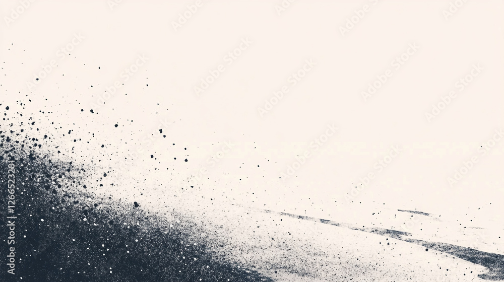 Poster dynamic halftone gradient background captures the essence of faded grit and urban textures merging s