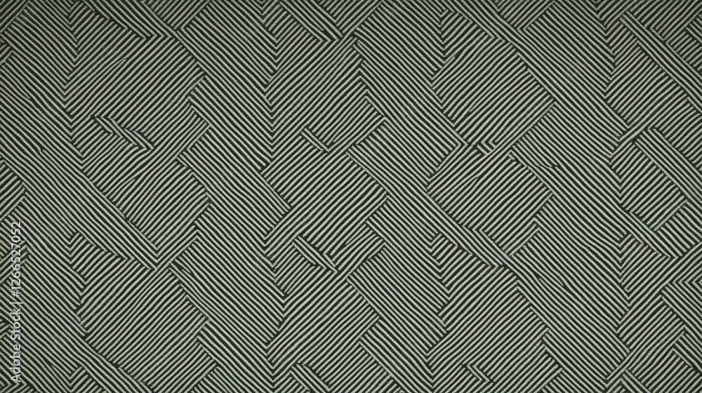 Aufkleber striking geometric pattern with bold diagonal lines textile design