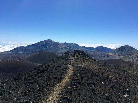 Hiking the Crater Rim Trail at Haleakalā National Park