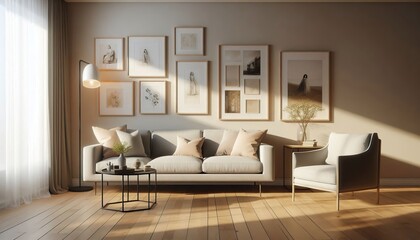 Fototapeta premium modern living room