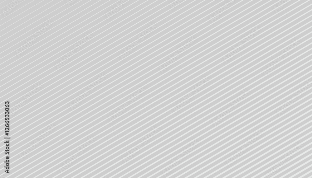 Poster abstract white diagonal lines on grey background. futuristic technology lines. straight stripes text