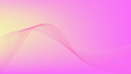 abstract wavy pink background