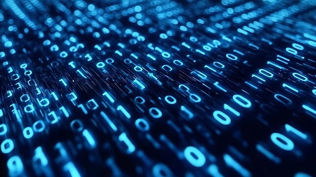 binary code background