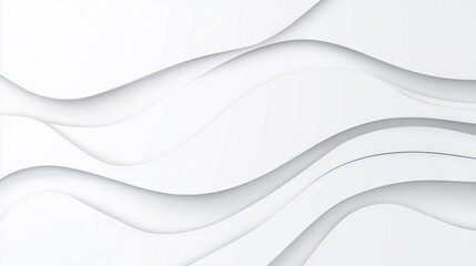 Fototapeta premium Elegant abstract background featuring smooth, flowing curves in soft beige and gold tones. A minimalist and modern design perfect for presentations, branding, or luxury aesthetics.