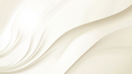 Obraz premium Elegant abstract background featuring smooth, flowing curves in soft beige and gold tones. A minimalist and modern design perfect for presentations, branding, or luxury aesthetics.