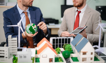 Sustainable innovation by young professionals for a greener future. Showcasing renewable energy...