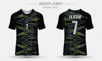Sports Jersey Basket ball Jersey Football  Soccer  Black