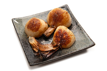 素揚げされたスプラウト野菜の発芽大蒜