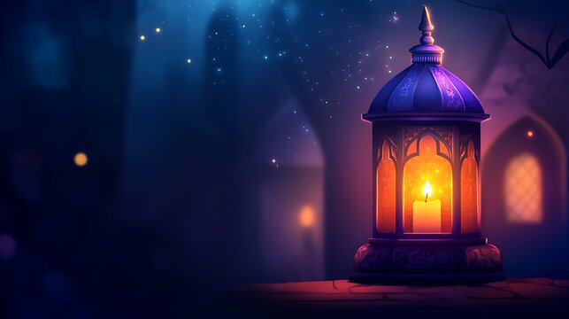 church in the night
