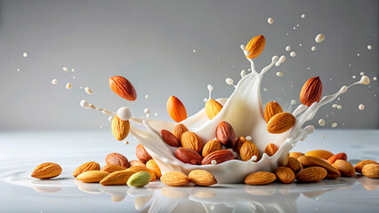 autumn leaves falling in super slow motion