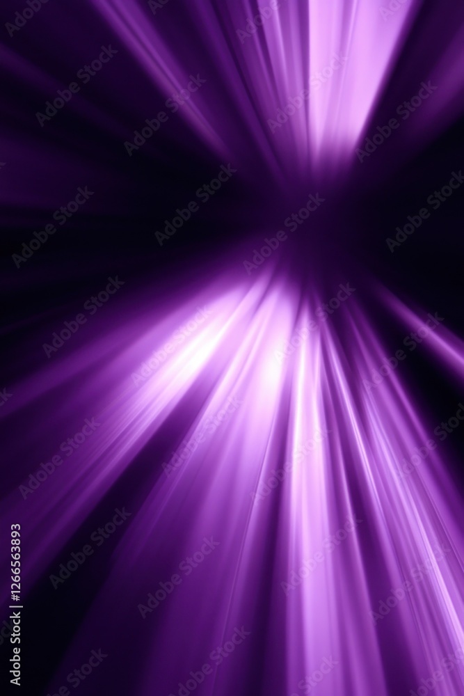 Poster abstract purple light rays creating a dynamic and vibrant background, suitable for digital art and d