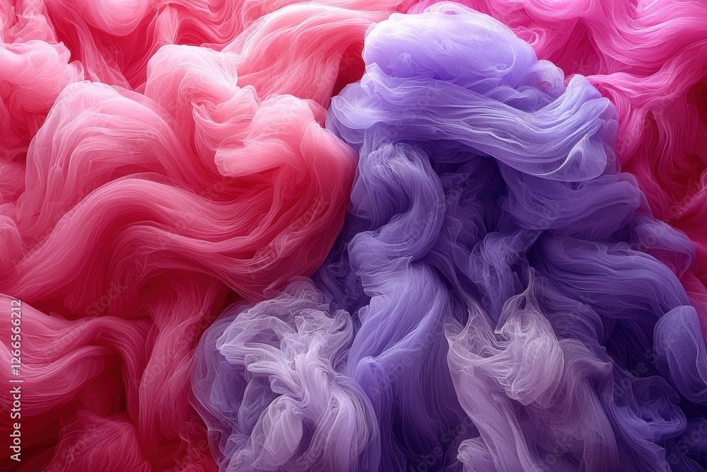 Poster abstract colorful background with vibrant smoke clouds in a mesmerizing display of color