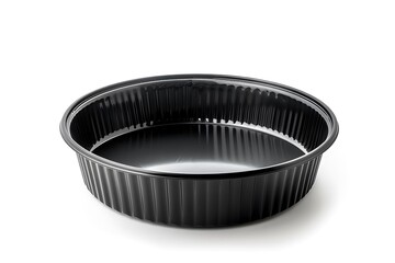Cake pan on white background