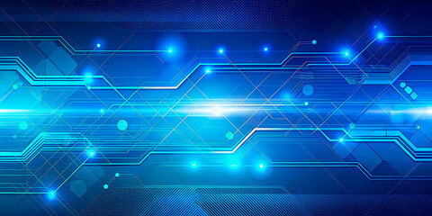Obraz premium abstract technology background