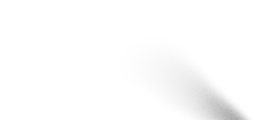 Gray grainy background, gray white noise texture gradient shape  banner header cover design transparent background