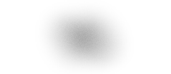 Gray grainy background, gray white noise texture gradient shape  banner header cover design transparent background