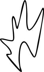 Abstract Shapes Line