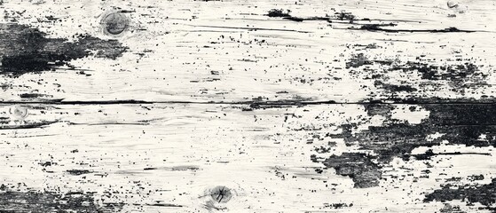 Obraz premium A wood grain background with a black and white photo. Generative AI
