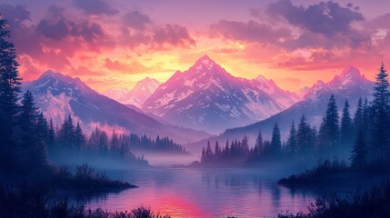 moutains and adverture background,illustration --ar 16:9 --stylize 450 --v 6.1 Job ID: d5583ac7-07ff-407e-9bee-3409665dae4e