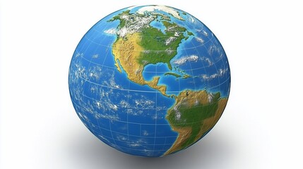Our Amazing Planet Earth: A Detailed 3D Model