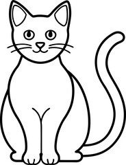 Cat LIne Art