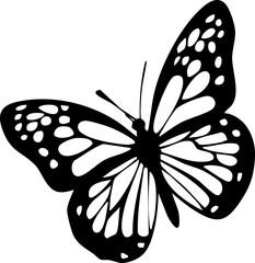 Butterfly Outline Logo