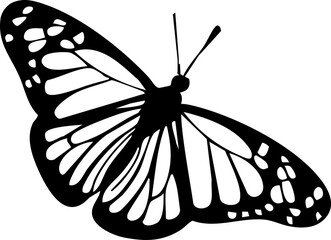 Butterfly Outline Logo