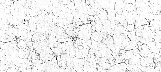 White background on cement floor crack texture.old vintage grunge texture design vintage image style.
