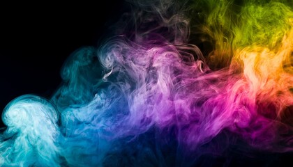 Obraz premium Elevate your artistic projects with smoke. 